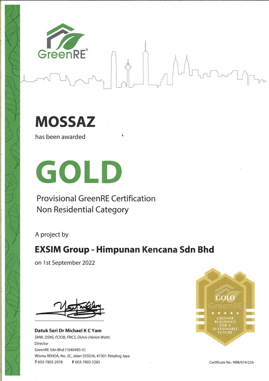MOSSAZ