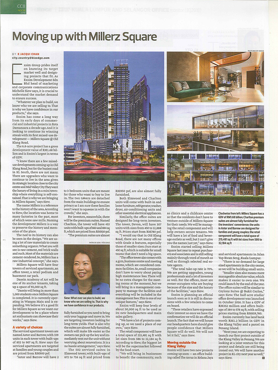 26-Nov-2018-EXSIM-in-The-Edge-Maysia---Moving-up-with-Millerz-Square