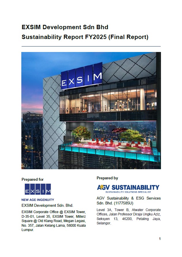 EXSIM SUSTAINABILITY REPORT 2025